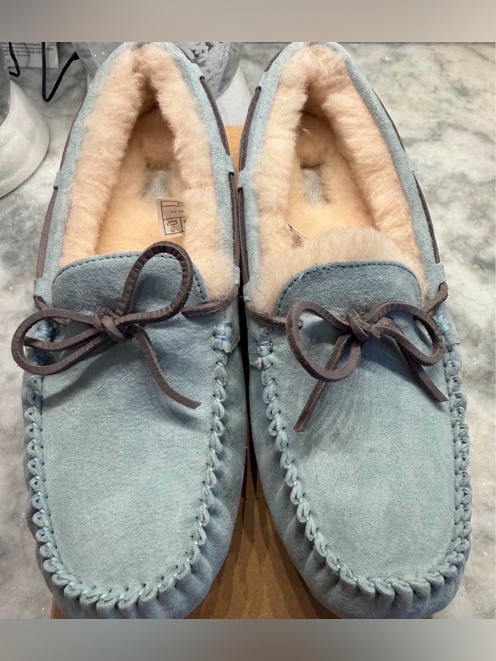 UGG Dakota Slippers 💙 | Blue Suede | Size 11 | BNWT Cozy Classic